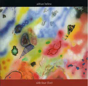 Adrian Belew Side Four (live) CD Cover
