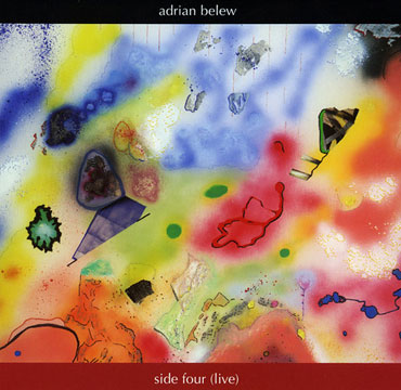 Adrian Belew Side Four (live) CD cover