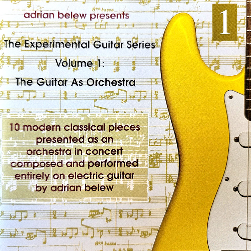 Adrian Belew Presents Experimental Guitar Series CD Cover