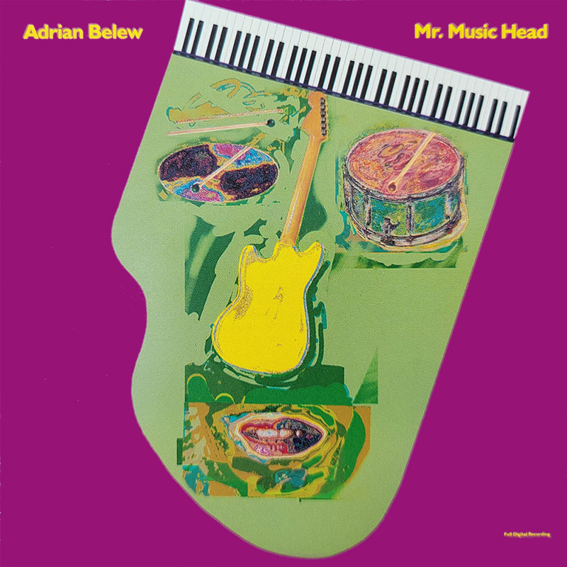 Adrian Belew Mr Music Head cd cover